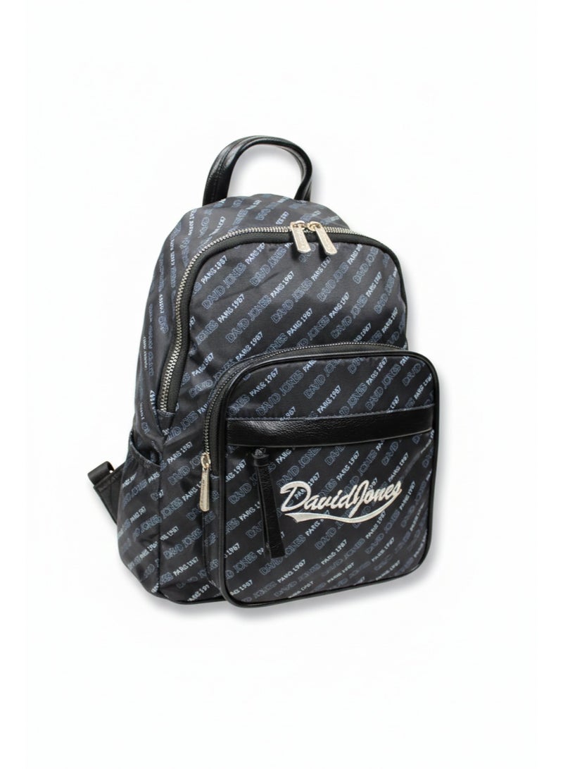 David Jones Women's Backpack Stylish and Durable Everyday Carry | Color Black (6889-4) - Image 4